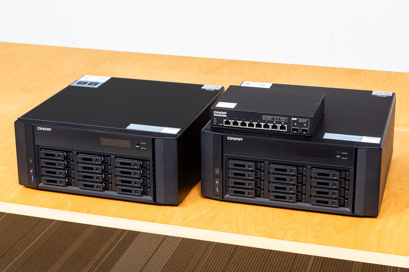 2台のNASをアクティブ-パッシブ構成で利用できるQNAPの高可用性クラスター