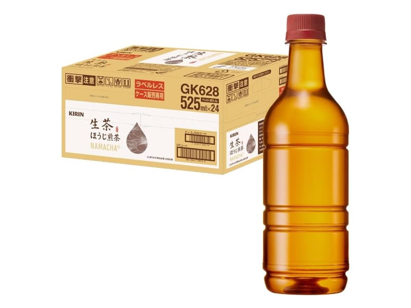 キリン 生茶 ほうじ煎茶 ラベルレス 525ml×24本