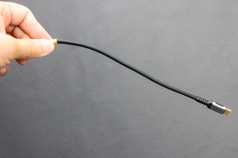 LINKUPもDuttekほどではないが手元で曲がっているのが分かる