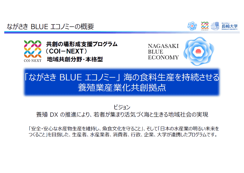 ながさきBLUEエコノミーの概要