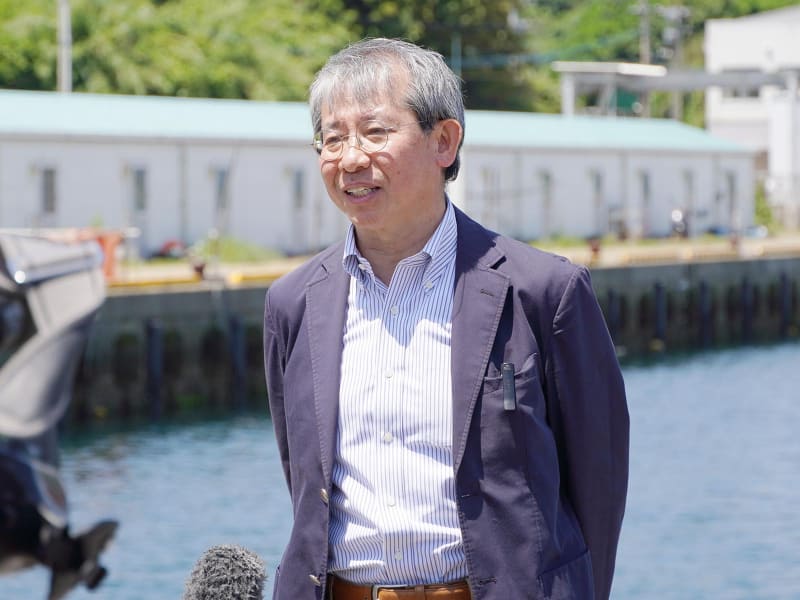長崎大学の征矢野清教授。水産業を総合海洋産業と捉え、「水産業や日本の未来を変革したいパッションを持つ人に来てほしい」と話す