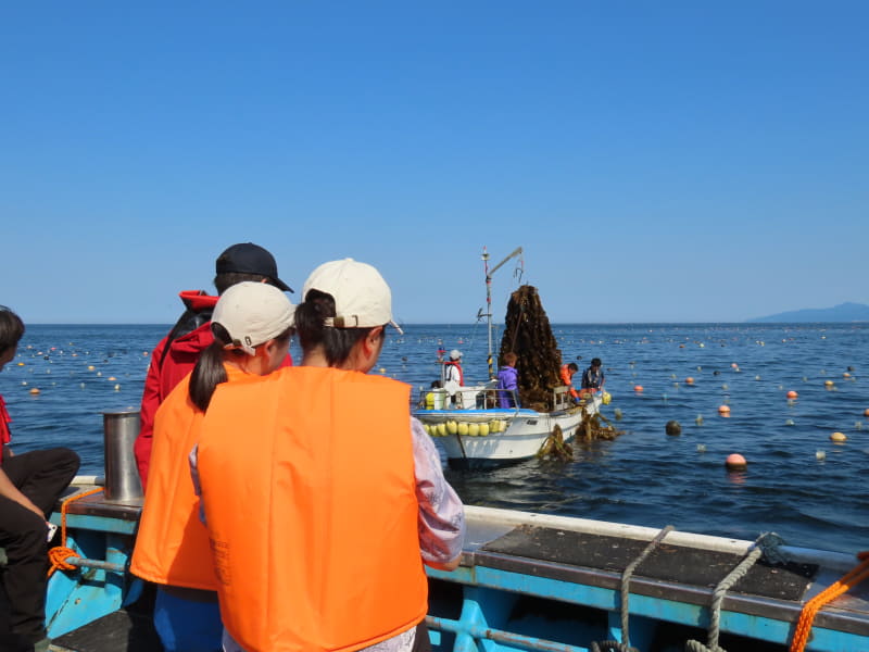 海洋デジタル社会パビリオンの出展例。