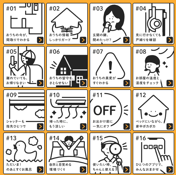 「PLATFORM HOUSE touch」の利用シーン例。ショートムービーで<a href="https://www.sekisuihouse.co.jp/pfh/" class="strong nb" target="_blank">わかりやすく紹介</a>されている。