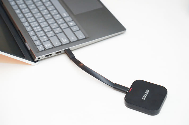 PCのUSB Type-CポートにSSDを接続する