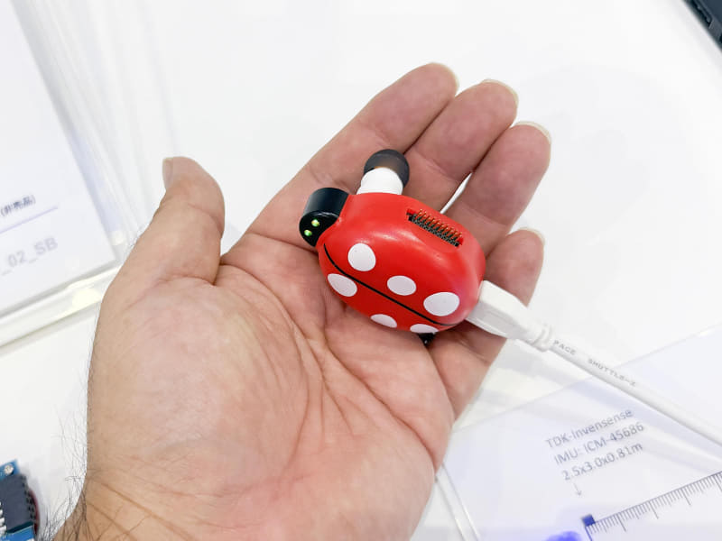 TMRセンサーを実装したデモデバイス