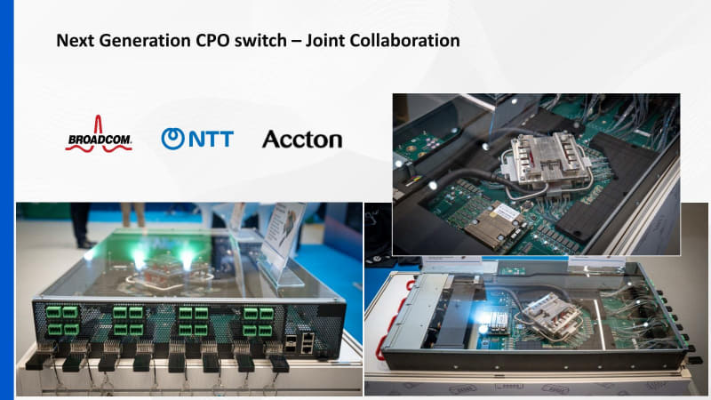 図8：斜めから見ると分かりやすいが、Switch及びPEC-2全体を覆う、大型の水冷ヘッドが上に乗っているの