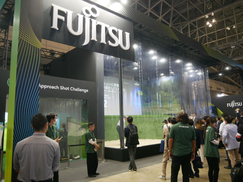 CEATEC 2025の富士通ブース