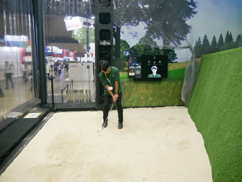 「モンスターバンカーチャレンジ」の様子