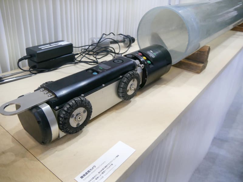 無線環境で移動するため、一度に多くのデータを取得。これをシャープが開発した「INSSEP」で効率化できる