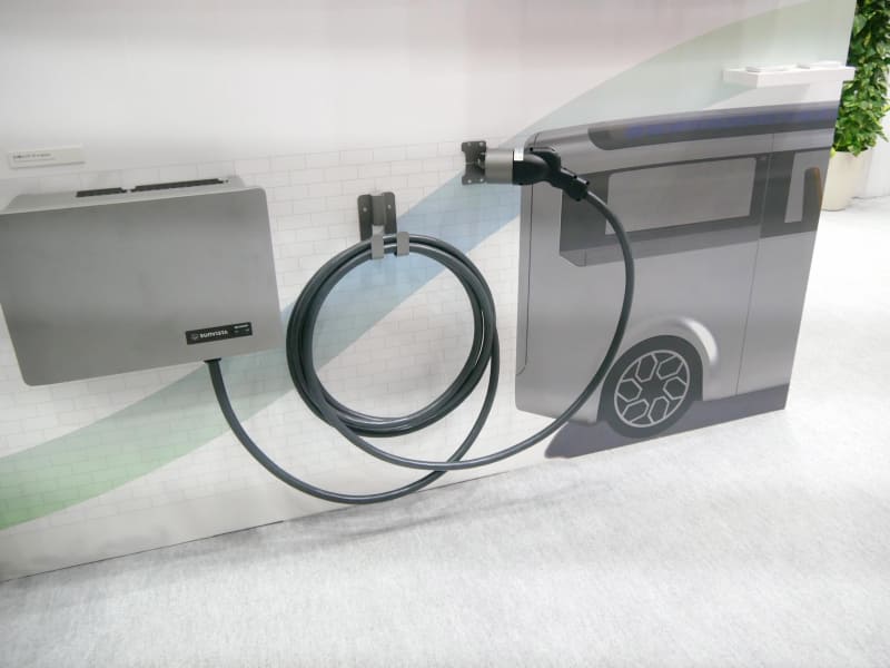 シャープが開発中のEV「LDK+」は少しだけ触れていた