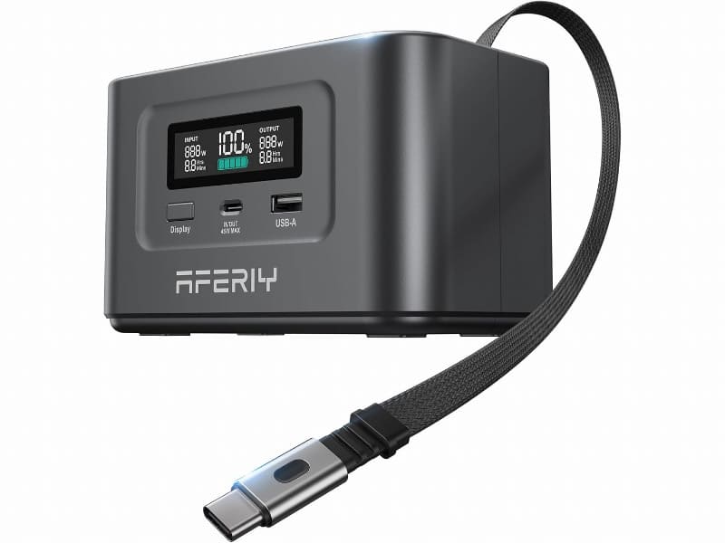 AFERIY 145W ポータブル電源 ダークグレー