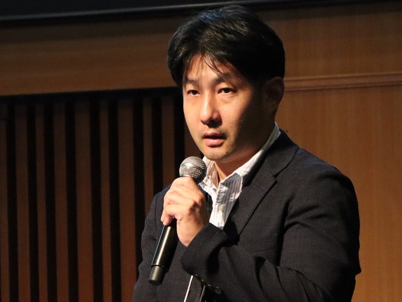 経済産業省の橋本勝国氏（商務情報政策局 サイバーセキュリティ課 企画官）。「Security Days Fall 2025」で、同省のサイバーセキュリティ政策について講演した