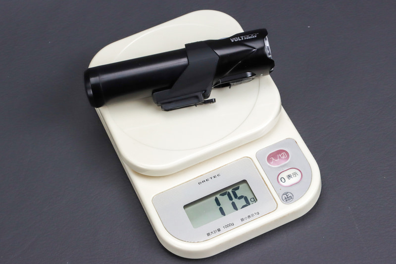 VOLT800 NEOは実測175g