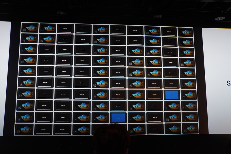 デモの動画：VDI環境で1000台の仮想マシンを一斉に起動する