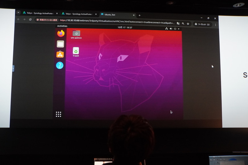 デモの動画：サンドボックスによるバックアップ復旧訓練