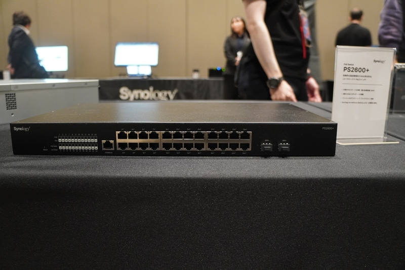 Synology PS2600+（展示会場より）