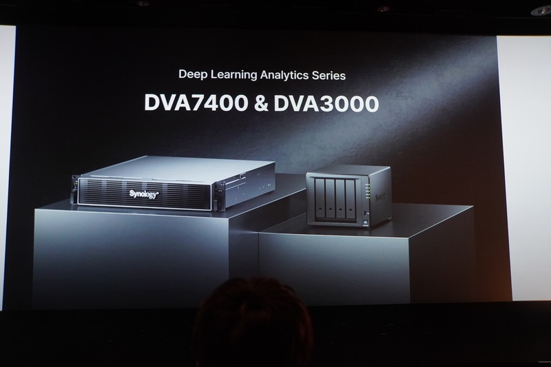 ディープラーニングNVR「DVA7400」と「DVA3000」