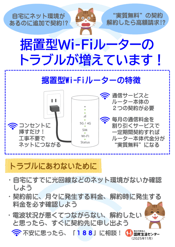 啓発資料（国民生活センター）