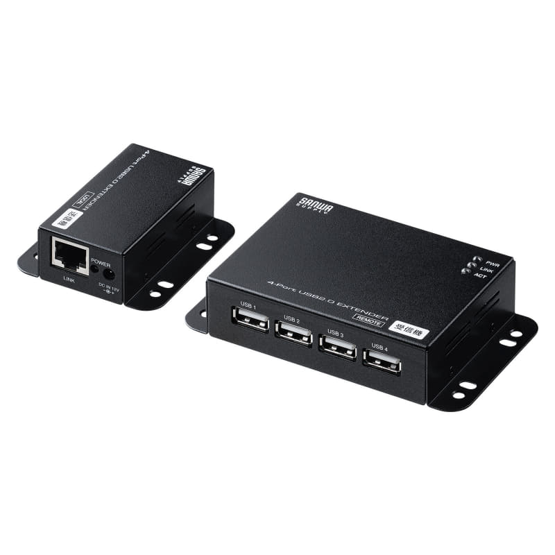 左：送信機、右：受信機