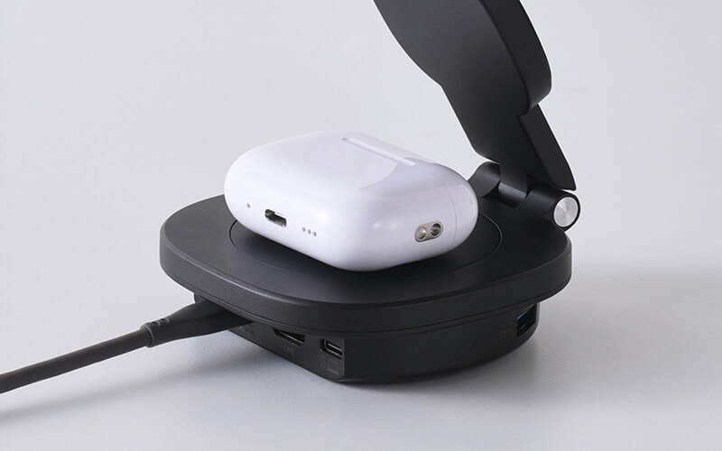 台座部はQiに対応