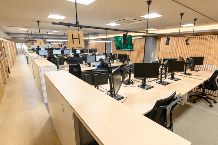 オフィスの様子