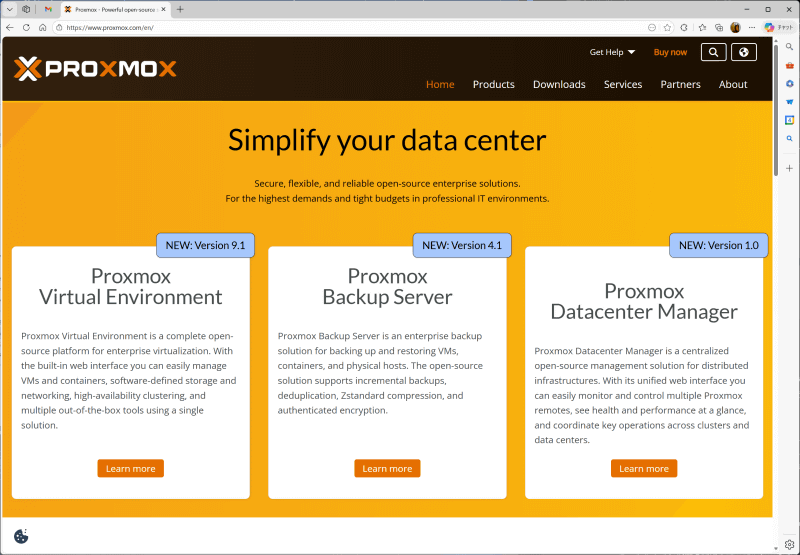 Proxmox VE 9.1がリリース