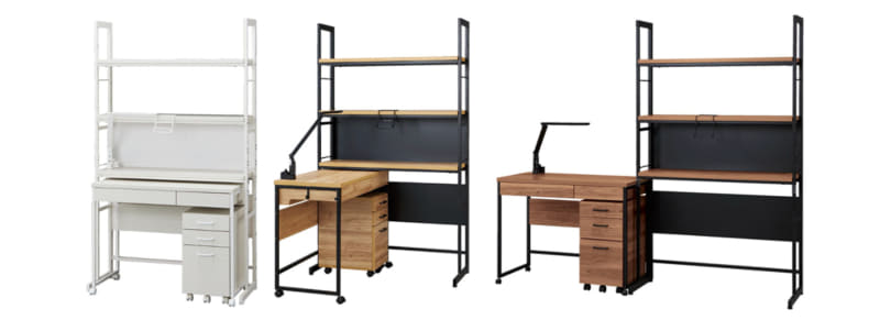 子どもの生活スタイルに合わせて自由にレイアウトを変更できる