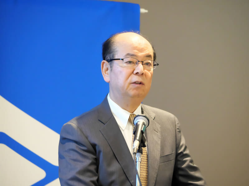 ジオテクノロジーズの八剱洋一郎代表取締役社長