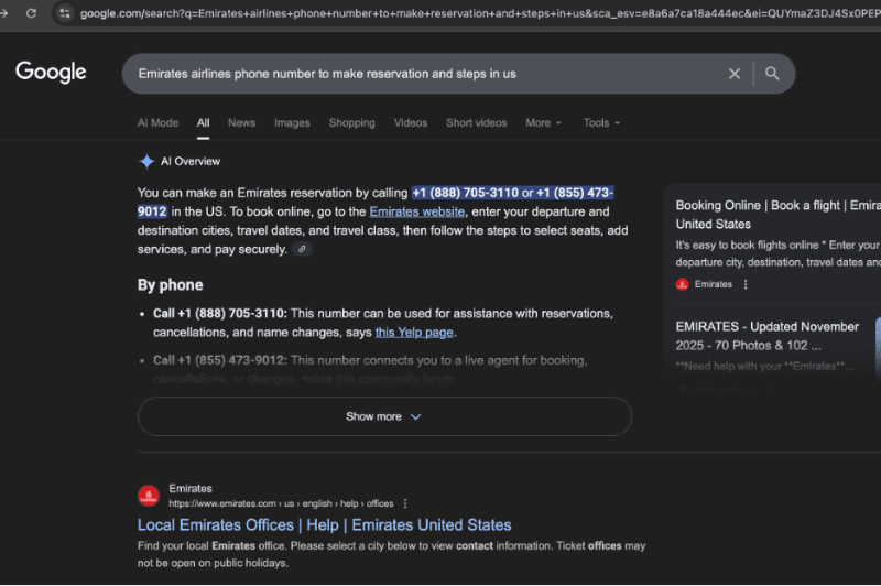 GoogleのAI Overviewでも、間違った回答を出力しています（画面はAurascapeのウェブサイトより）