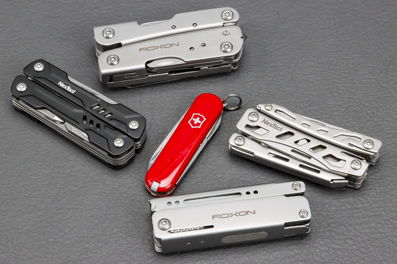 5種類の小さいマルチツールを比較してみた