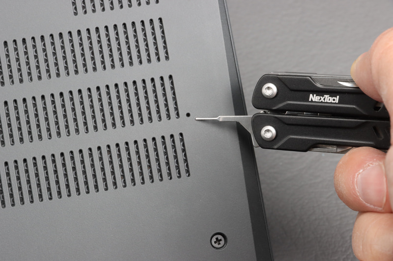 ノートPCのリセットホールにも使えた！