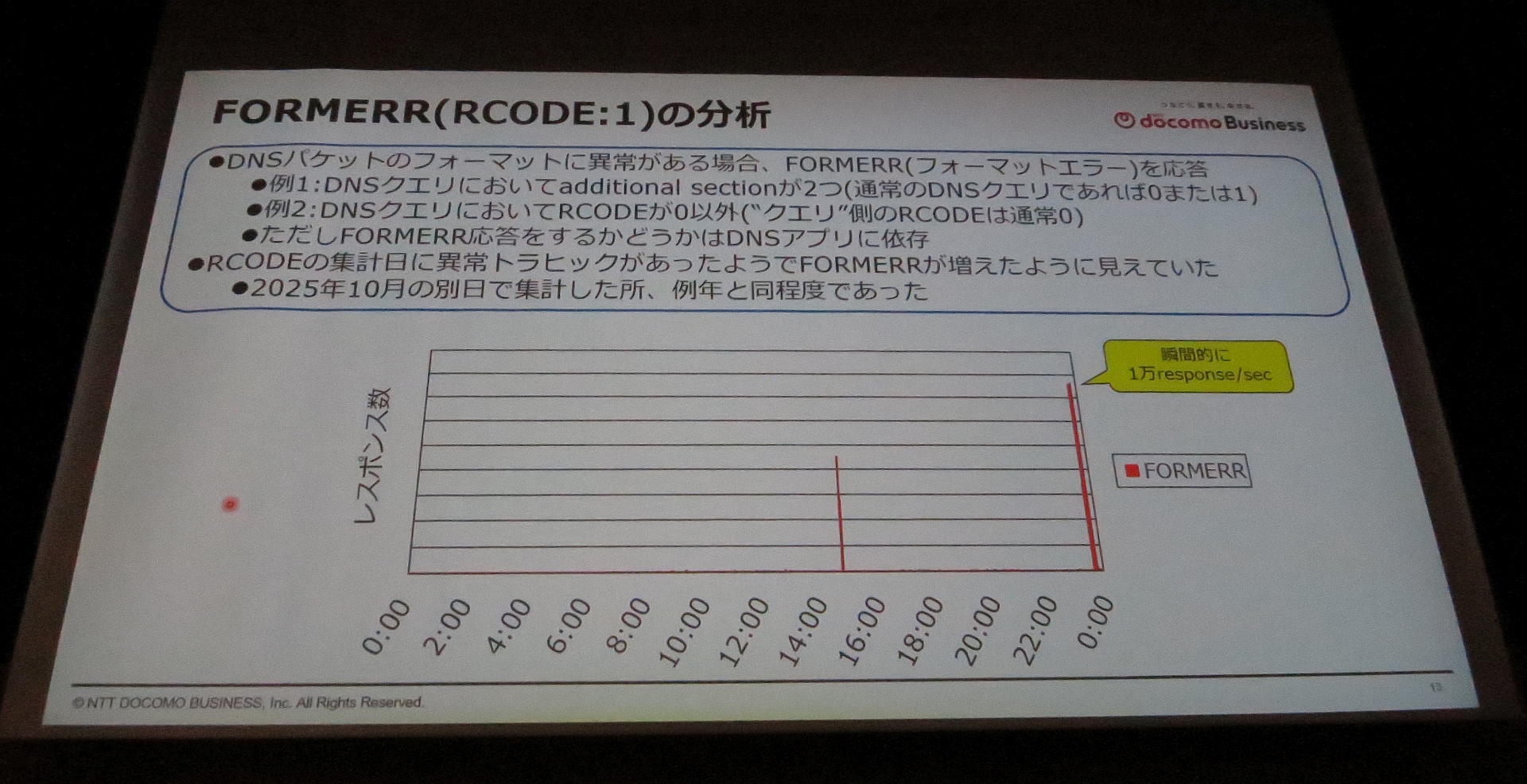 図39　FORMERR（RCODE:1）の分析