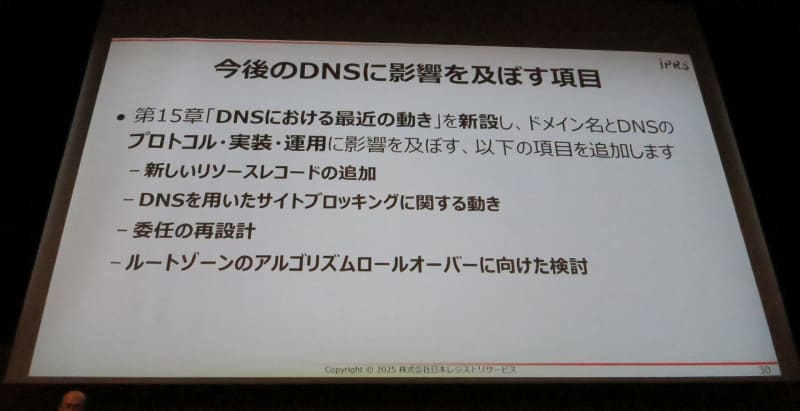 図17　今後のDNSに影響を及ぼす項目