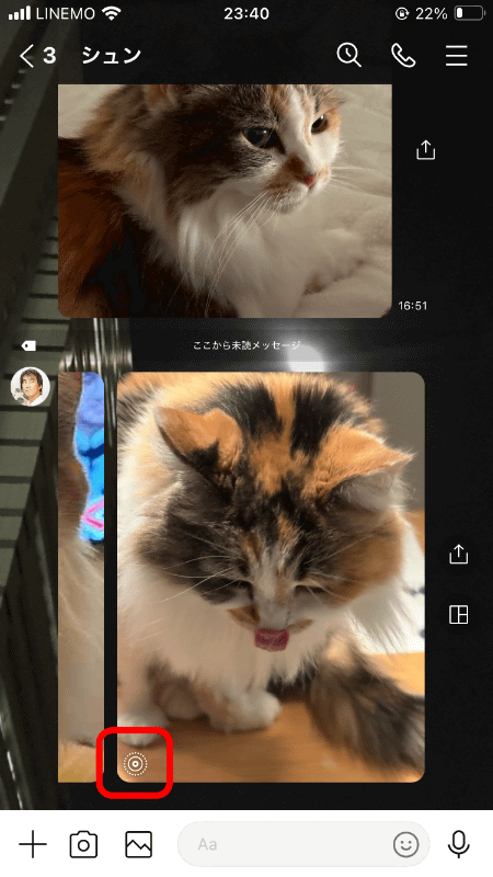 Live Photosで転送される