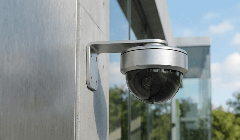 クマ検出AIカメラの屋外でのイメージ