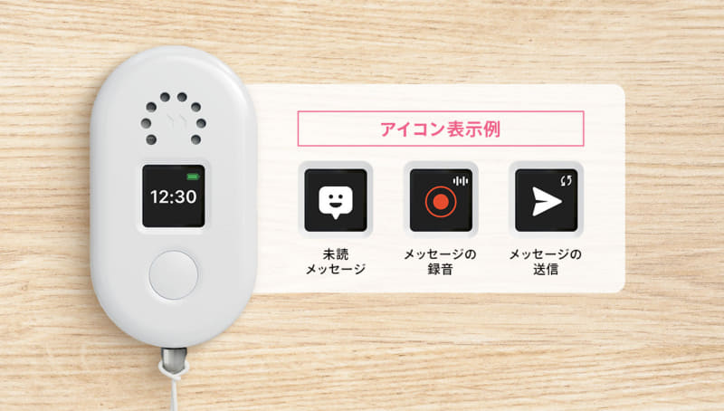 液晶ディスプレイにはさまざまな情報を表示可能