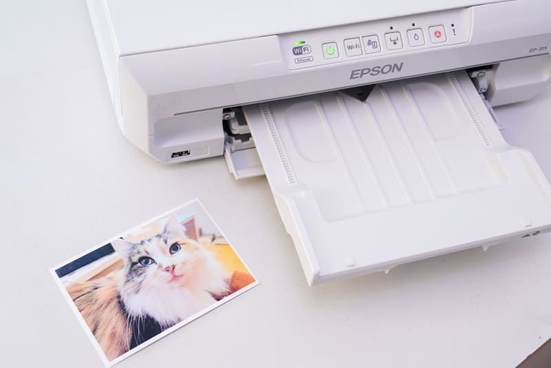 「おもいでばこ」から直接印刷操作ができるのは、手軽で便利