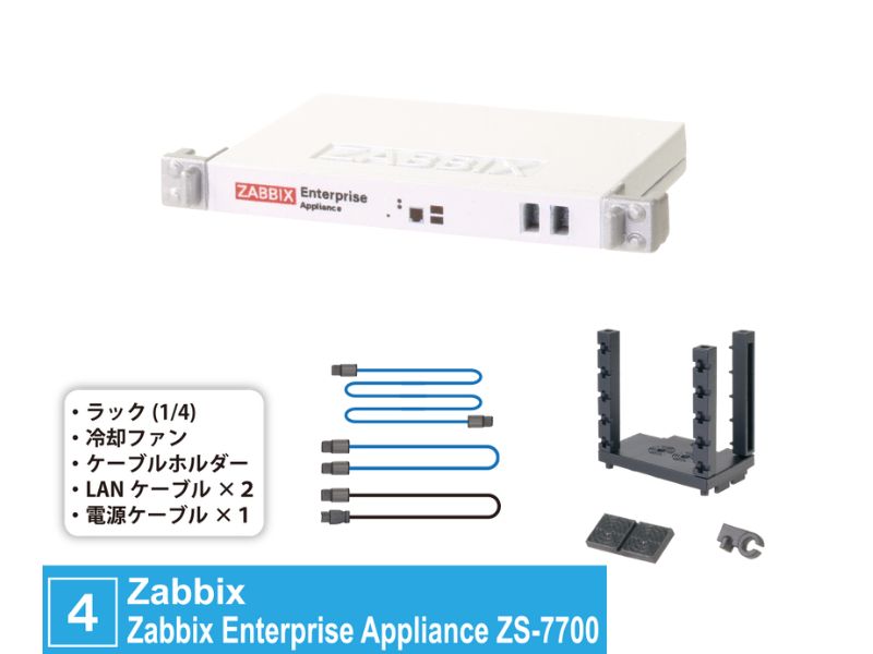 Zabbix Japanの「Zabbix Enterprise Appliance ZS-7000」