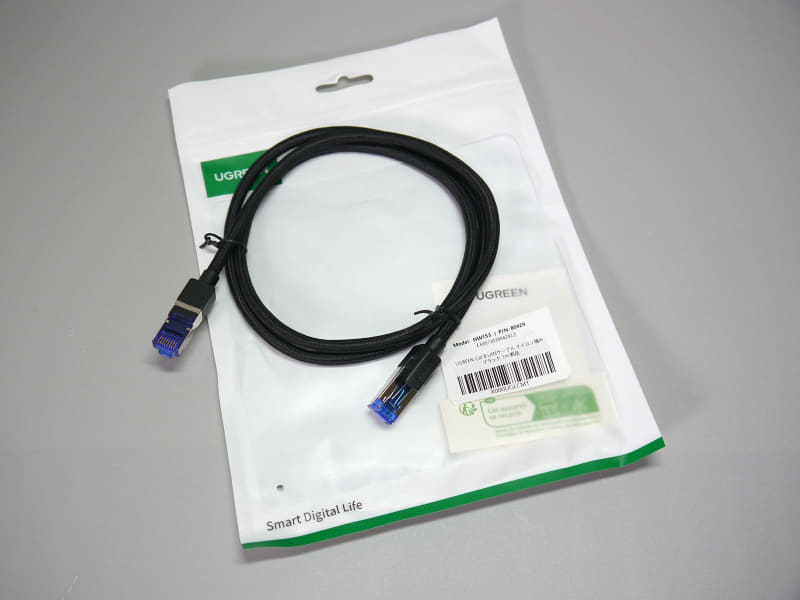 カテゴリー8ケーブルの例