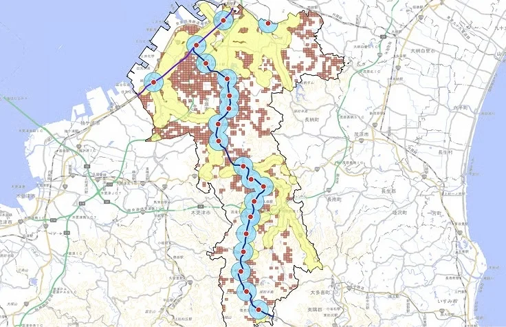 公共交通空白地域