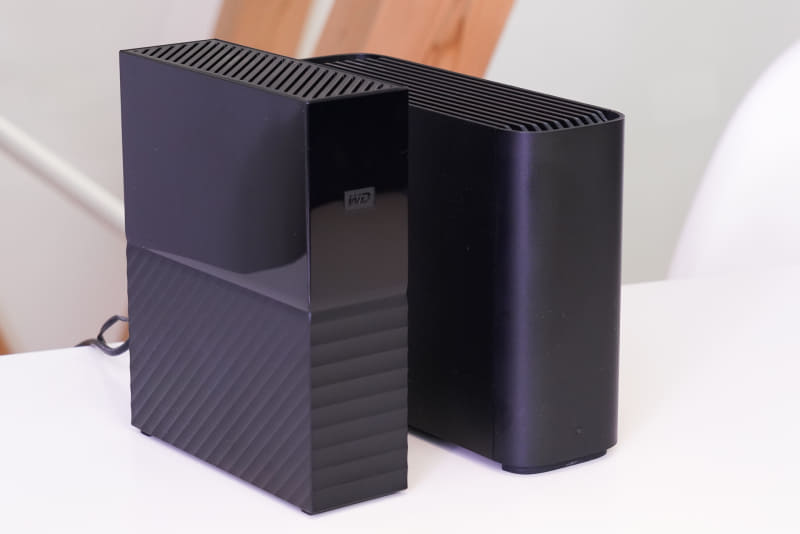 「My Book」をNASに接続して、NASのバックアップに使う