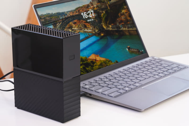 バックアップにWDの外付けHDDを活用しよう
