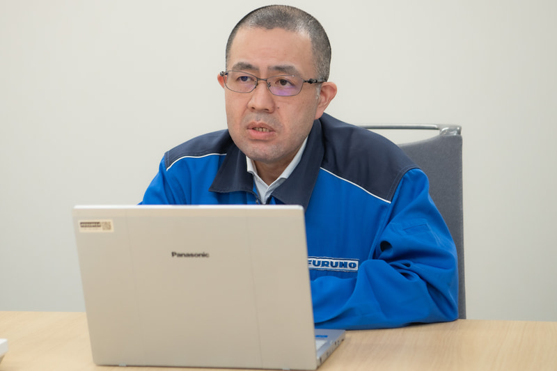 株式会社フルノシステムズ 開発部 機器開発課 主任 中出賢太郎氏
