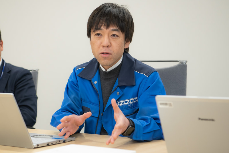 株式会社フルノシステムズ 開発部 機器開発課長 岡田学氏