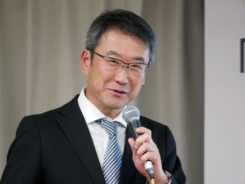 三菱電機 電材・住設家電事業部長の坂根司氏