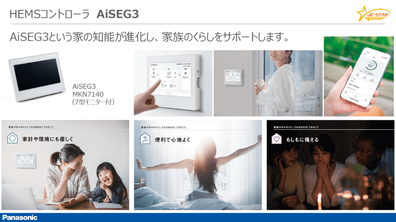 HEMSコントローラ「AiSEG3」はAIにより省エネなどで暮らしをサポートする機能を搭載