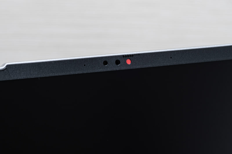 200万画素のWebカメラにはプライバシーシャッターも内蔵