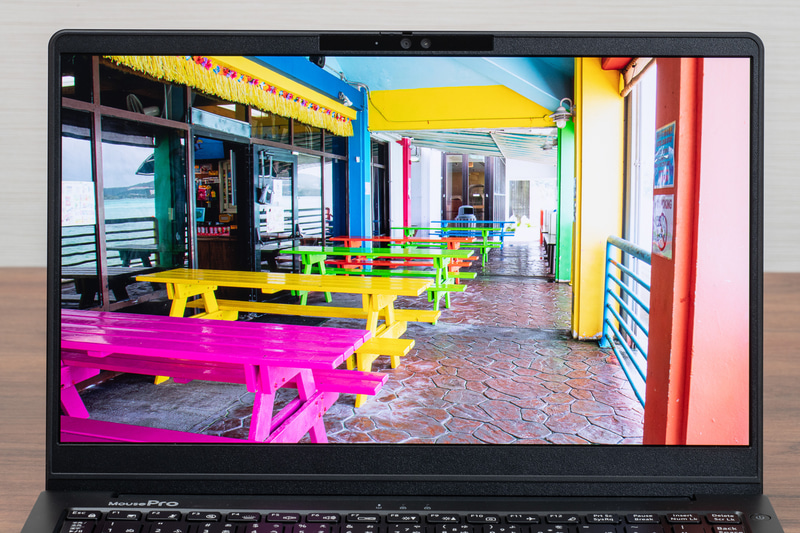 発色性能が高く、暗いところが暗く、明るいところが明るい高コントラストなのが有機ELの特長