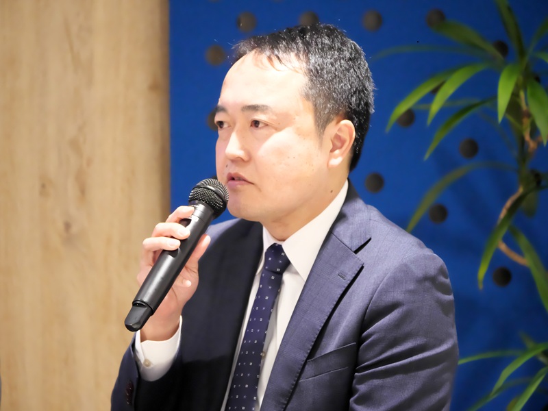 国土交通省の諏訪浩一氏（地理空間情報課 課長補佐）