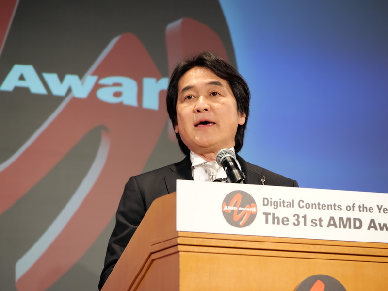 AMDアワード審査員長の夏野剛氏